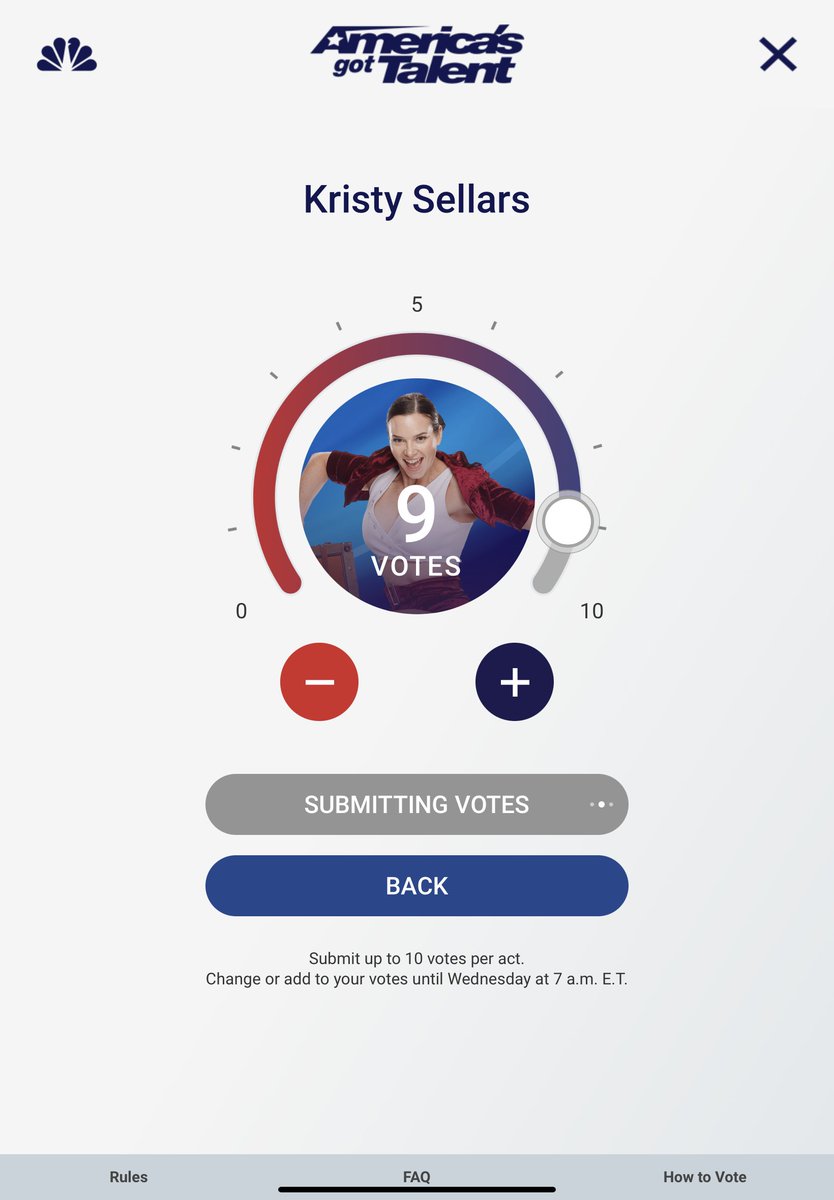 Brandon69727493's tweet photo. @AGT @kristysellars0 I’m voted 19x for her! 👯‍♀️💜💃🎠💃💜👯‍♀️ Put into the semifinals great story and a 5 star performance! 👯‍♀️🎭🌃🌃🎭👯‍♀️ @AGT @kristysellars0 @Allie_Warrennn #AGTLiveShows #agt2022 https://t.co/QgM28Yb93Y