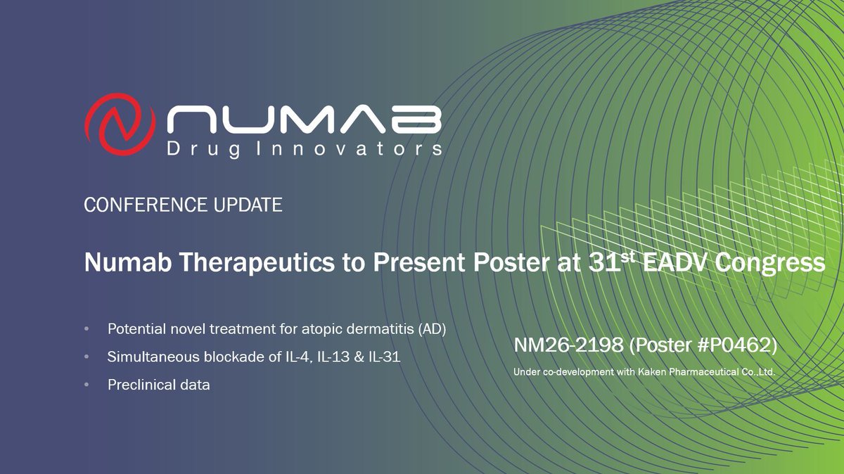 Numab Therapeutics tweet media