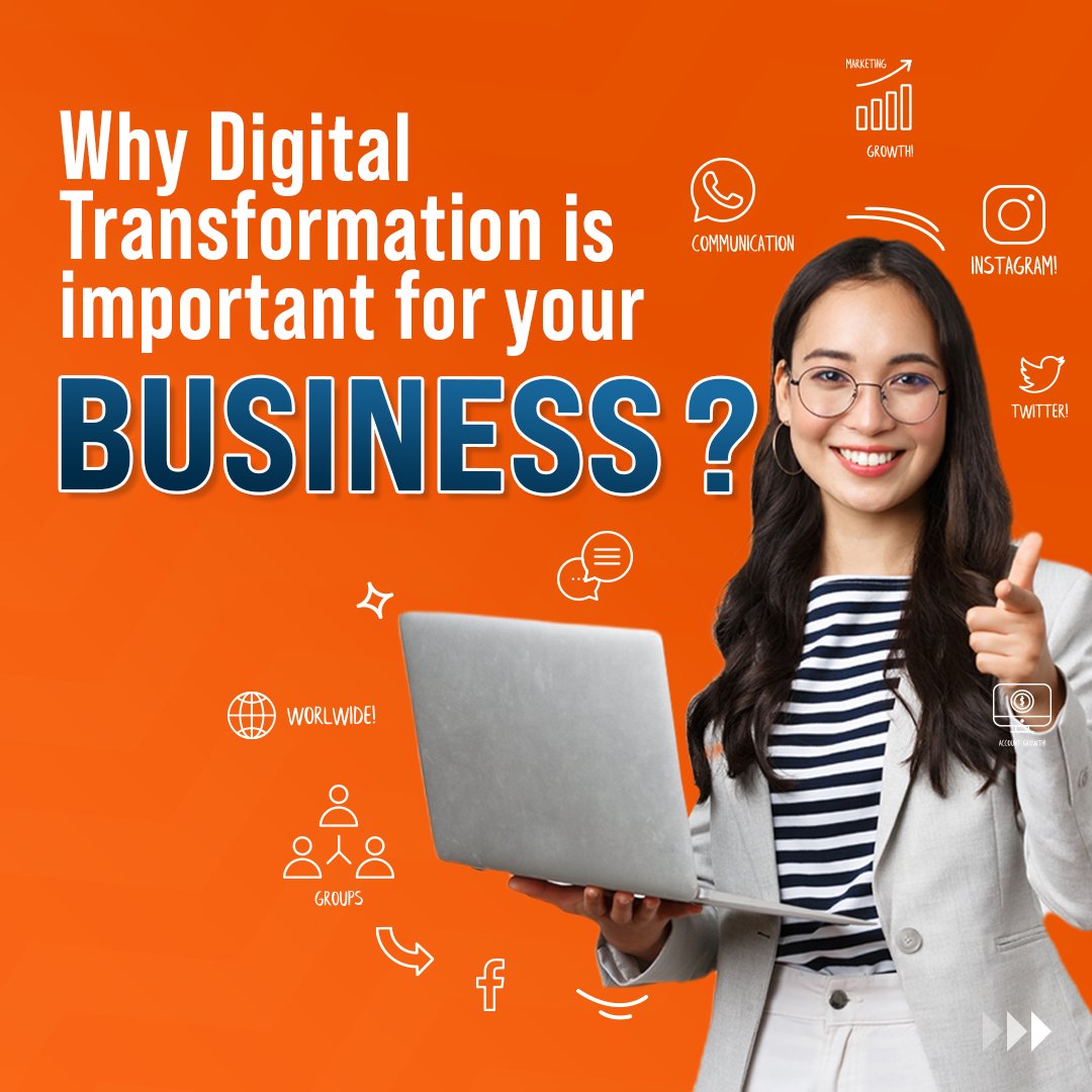 CreativCrux's tweet photo. Let's learn why Digital Transformation is essential for your business!
.
.
.
#digitaltransformation #digitaltransformations #digitaltransformationstrategy #digitaltransformationsummit https://t.co/09ZTZFVLJF