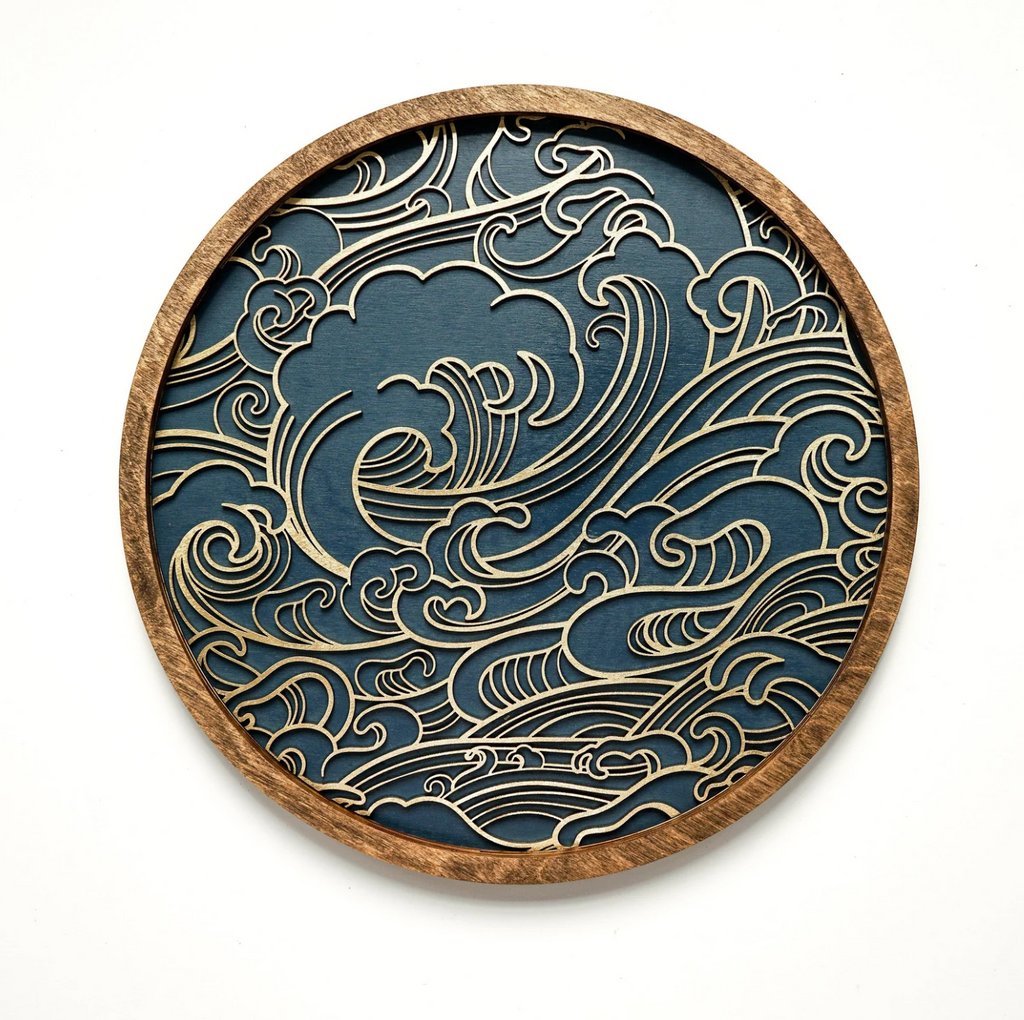 Art mural circulaire avec plusieurs couches inspirées de la Grande Vague à Kanagawa 🌊

Circular wall art featuring several sofas inspired by the Great Wave in Kanagawa 🌊

#materia #materiasake #sake #sakéjaponais #japon #japan #craft #japanesecraft #japanesedesign