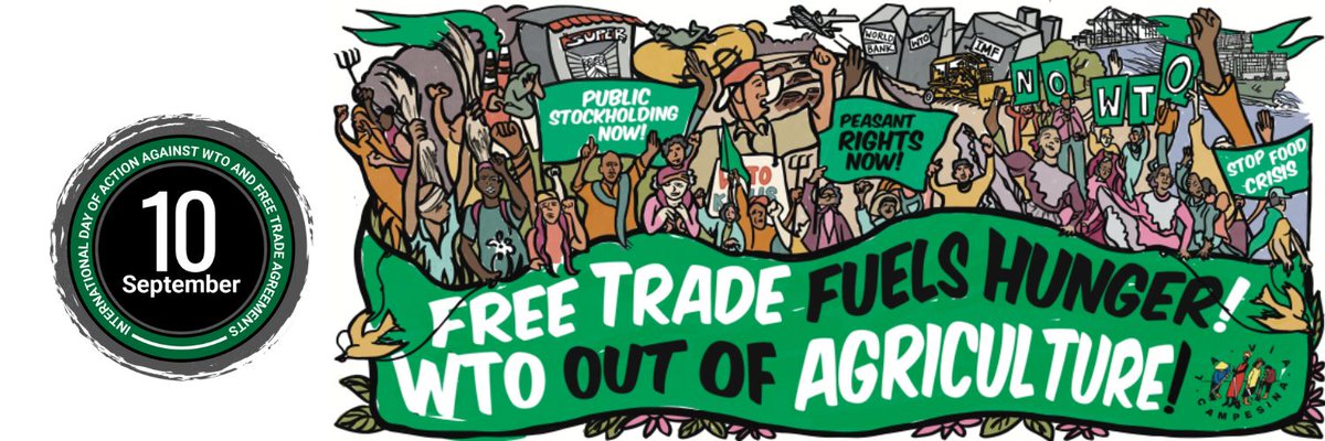 nfu_local340's tweet photo. RT @via_campesina: In the memory of #LeeKyungHae, who took his life to expose the devastating effects that WTO and Free Trade agreements have on peasant communities!  
Free Trade Fuels Hunger! 
WTO out of Agriculture!  
#FreeTradeFuelsHunger 
#EndWTO

… https://t.co/LXeBXgHzPk