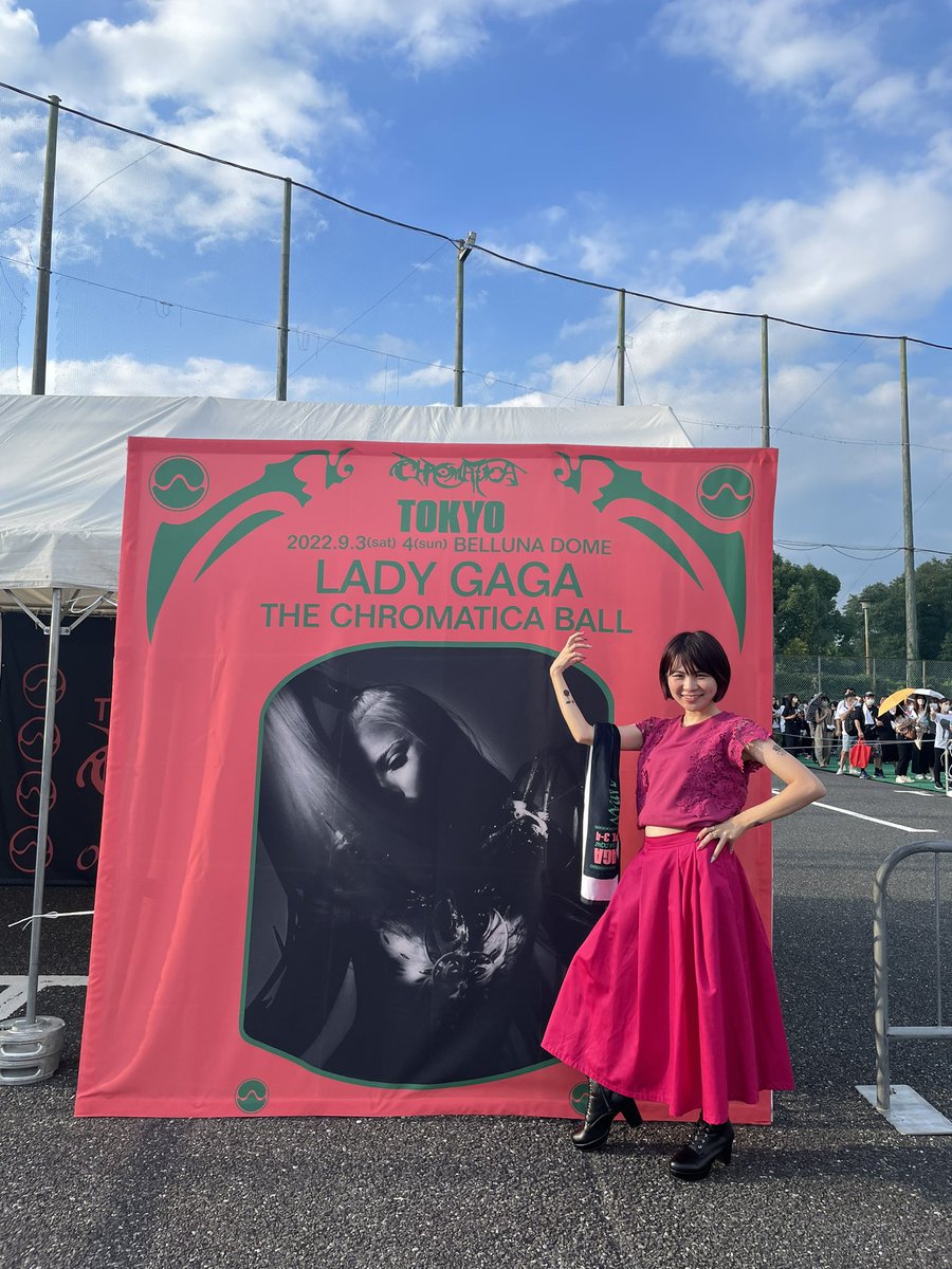 hinzi1200's tweet photo. Thank you GAGA❤️🔥 ,dancers💃 and staff 💕
I had a really good time at ChromaticaBall✨
#LadyGaga
#ChromaticaBall
#ChromaticaBallTokyo
#ChromaticaBallJapan https://t.co/DMWAbqnit4