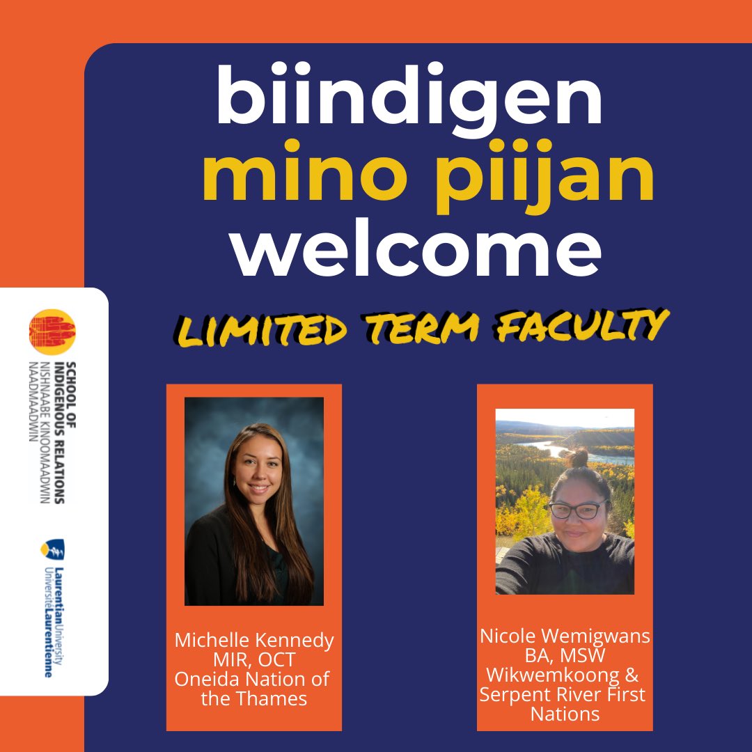 School of Indigenous Relations tweet media