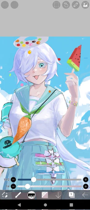創作子進捗 