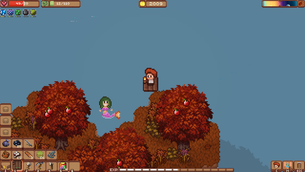 CSH_Picone's tweet photo. Being spending some time with Boolean's Island Berry.  It's a curious crafting/survival game with roleplaying elements, exploration, even a touch of combat.

Check out my review here:
https://t.co/QMIW286X72 https://t.co/gwEQxtavDm