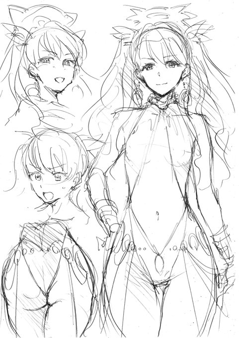 2話目のキャララフ等々。 