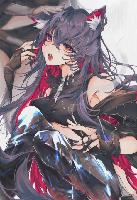 サイバーパンクなテキサスさん #アークナイツ #明日方舟 