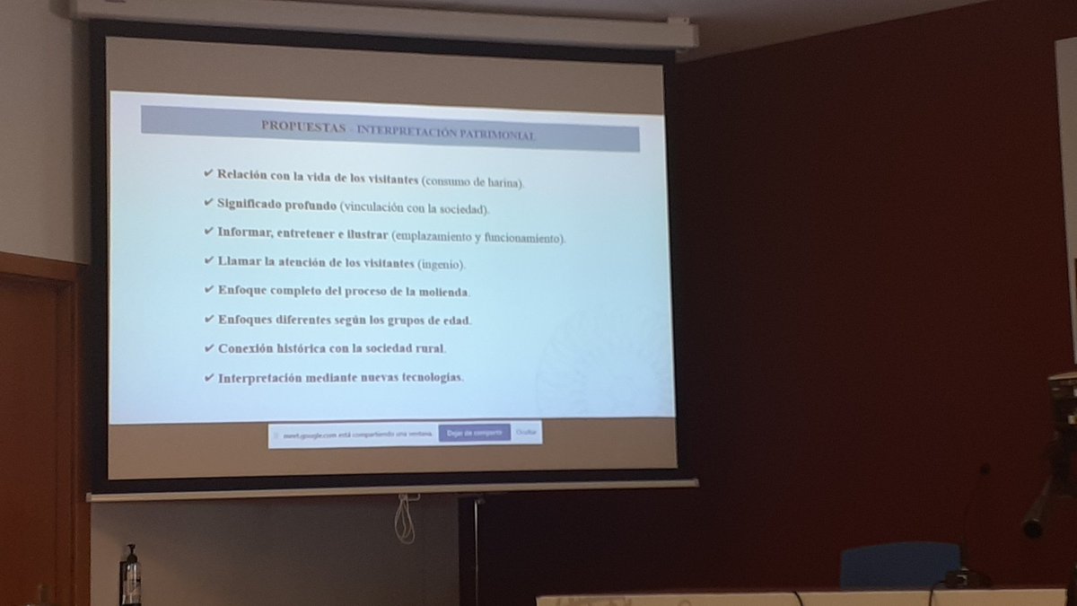 StellaStellae's tweet photo. Propuestas de interpretación patrimonial del conjunto de molinos estudiados, Daniel Blanco #EPACVI https://t.co/bUe1xVno7y