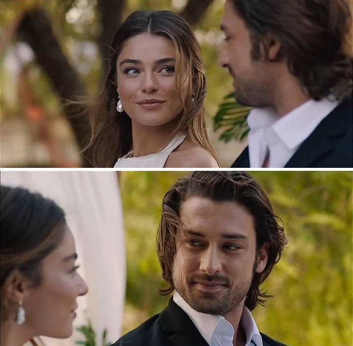 Hay miradas que sin dudas dicen mas que mil palabras y que Al verlas todas juntas son como espejos del Alma💙💚😍😍
#AlpNavruz #AyçaAysinTuran
#SoloAmor