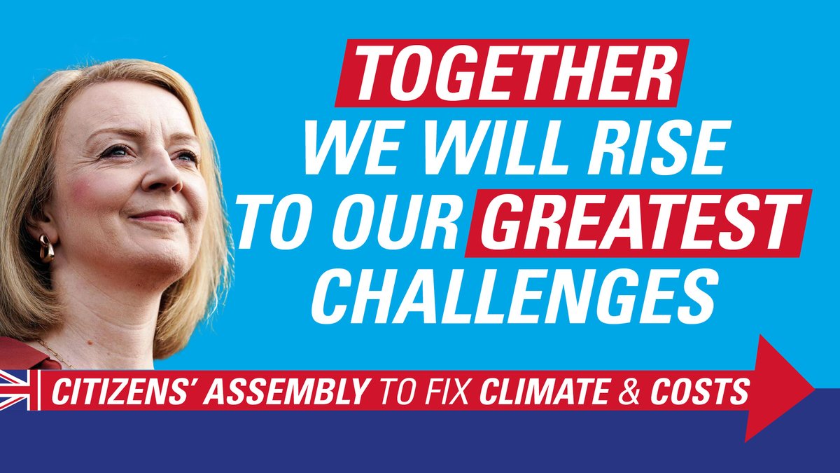 DecideGOVUK's tweet photo. The Prime Minister will lay out plans for how we can rise to our greatest challenges. Britain will tackle them together with a Citizens’ Assembly to fix Climate & Costs.
#LizTruss #PMQs #LetBritainDecide https://t.co/AccxtYgsXT