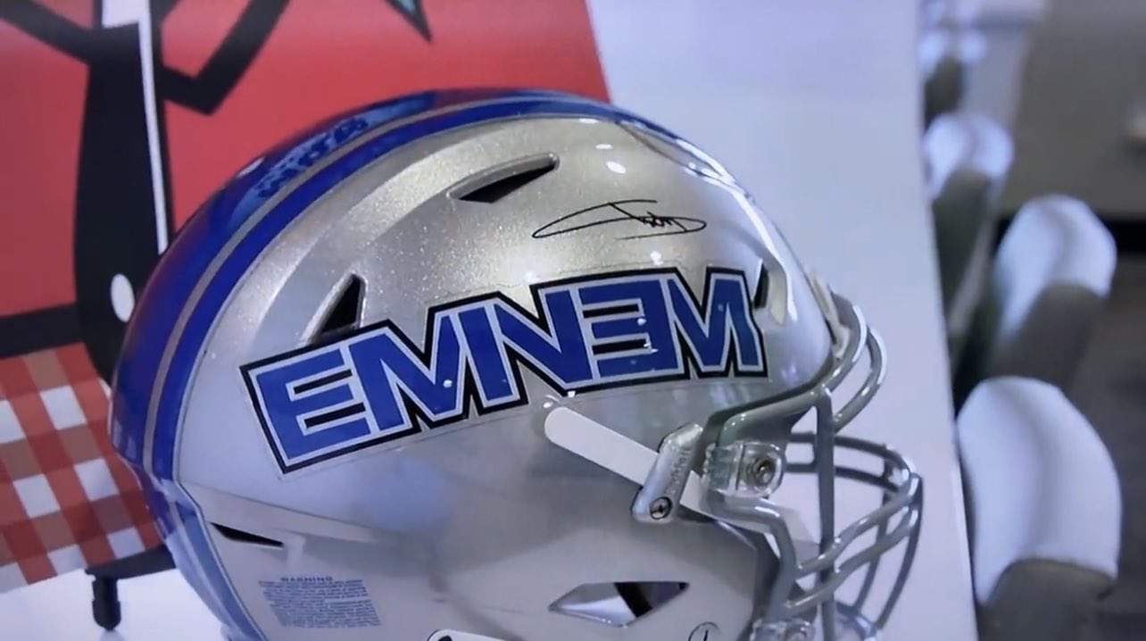 eminem football helmet x Detroit Lions Hoodie eminem x @detroitlionsnfl