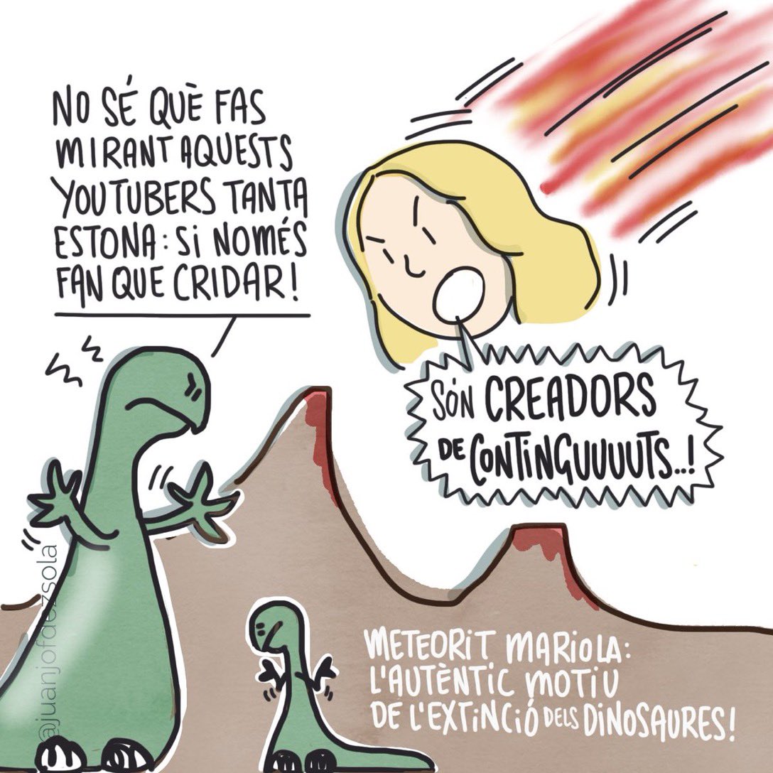 juanjofdezsola's tweet image. O, si llegiu #FelicitatDigital, de l’@HolaMariola, descobrireu per què no heu de dir "youtubers", sinó "creadors de continguts”! 
(I a més dominareu el #MètodePopap per conèixer el món digital i gaudir-ne!)

#VisualThinking