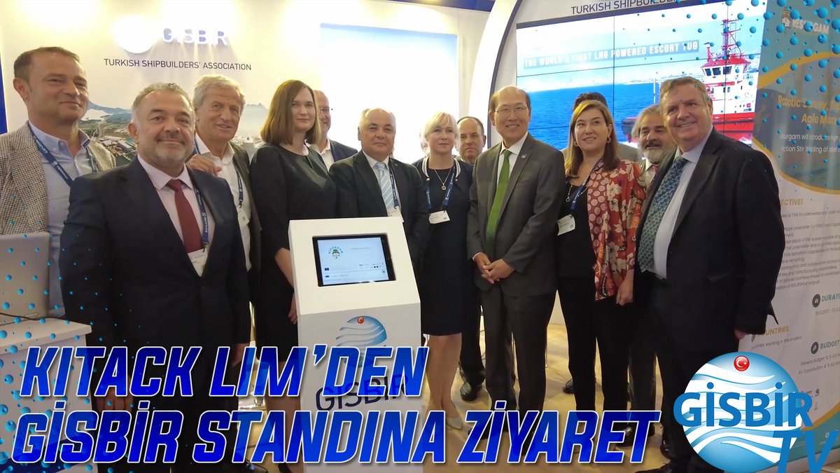 GISBIR's tweet photo. Uluslararası Denizcilik Örgütü Genel Sekreteri Kitack Lim küresel denizcilik endüstrisinin en büyük etkinliği SMM Hamburg'da GİSBİR standını ziyaret etti.
▶ https://t.co/CDOUCW7UyP
@IMOHQ #kitacklim #smmhamburg #hamburg #SMMfair #shipping #denizcilik #turkishshipbuilding https://t.co/rqyl7ImnsG