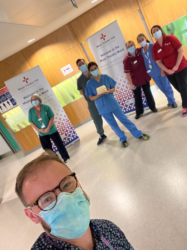 ⭐️ 2 years of Major Trauma Ward, RVH ⭐️

• 677 patients throughout
• 493 patients directly to MTW
• 424 discharged home
• 105 successful repatriations
• 72 accepted for regional rehab