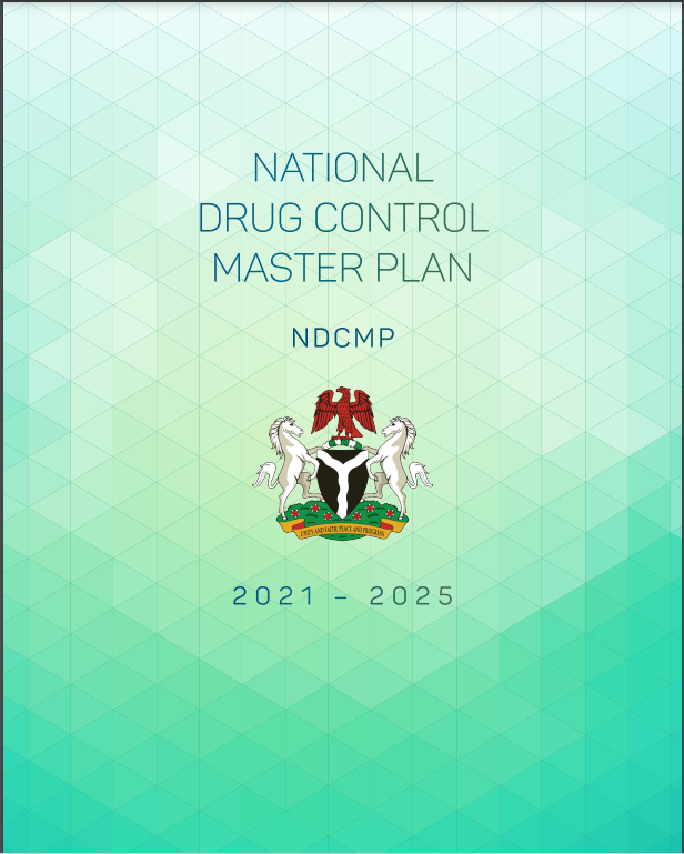 UNODC_Nigeria's tweet photo. In 2021, @UNODC and @NigeriaGov launched the National Drug Control Master Plan.
The implementation of #NDCMP 2021-2025 will contribute to achieving #SDG3 to ensure healthy lives
and promote well-being for all at all ages.
Learn more about the #NDCMP➡️https://t.co/0A9npCPRFN https://t.co/FwBvxDFOsR
