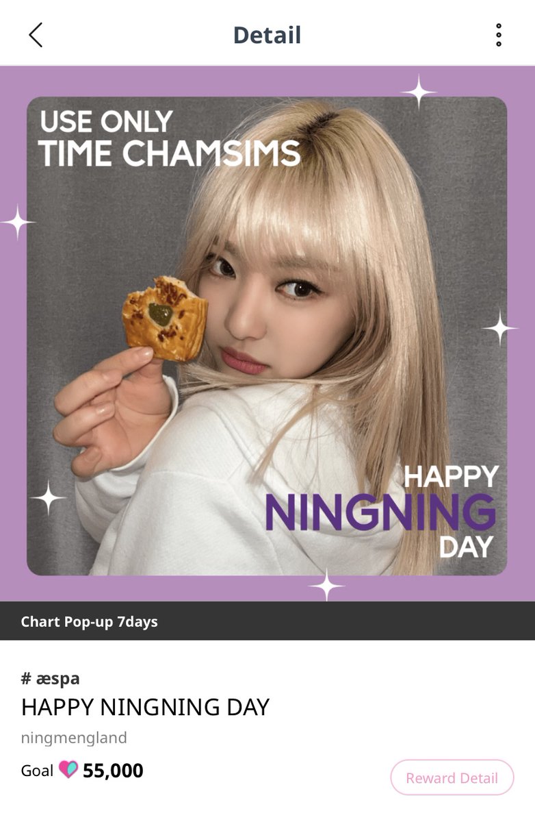 aespavoteunion's tweet photo. 📌: IDOL CHAMP HAPPY #NINGNING DAY

🎯: 55,000 chamsims
📅: Until Oct 6, 2022
🔗Android: https://t.co/5tFaOiJ5il
 🔗iOS: https://t.co/WMOLALijyi
🗣: @ningningvoting 
❓: Go to Funding page > Go to Event > Vote w/ 💙time chamsims only https://t.co/UbJbkNkcGT