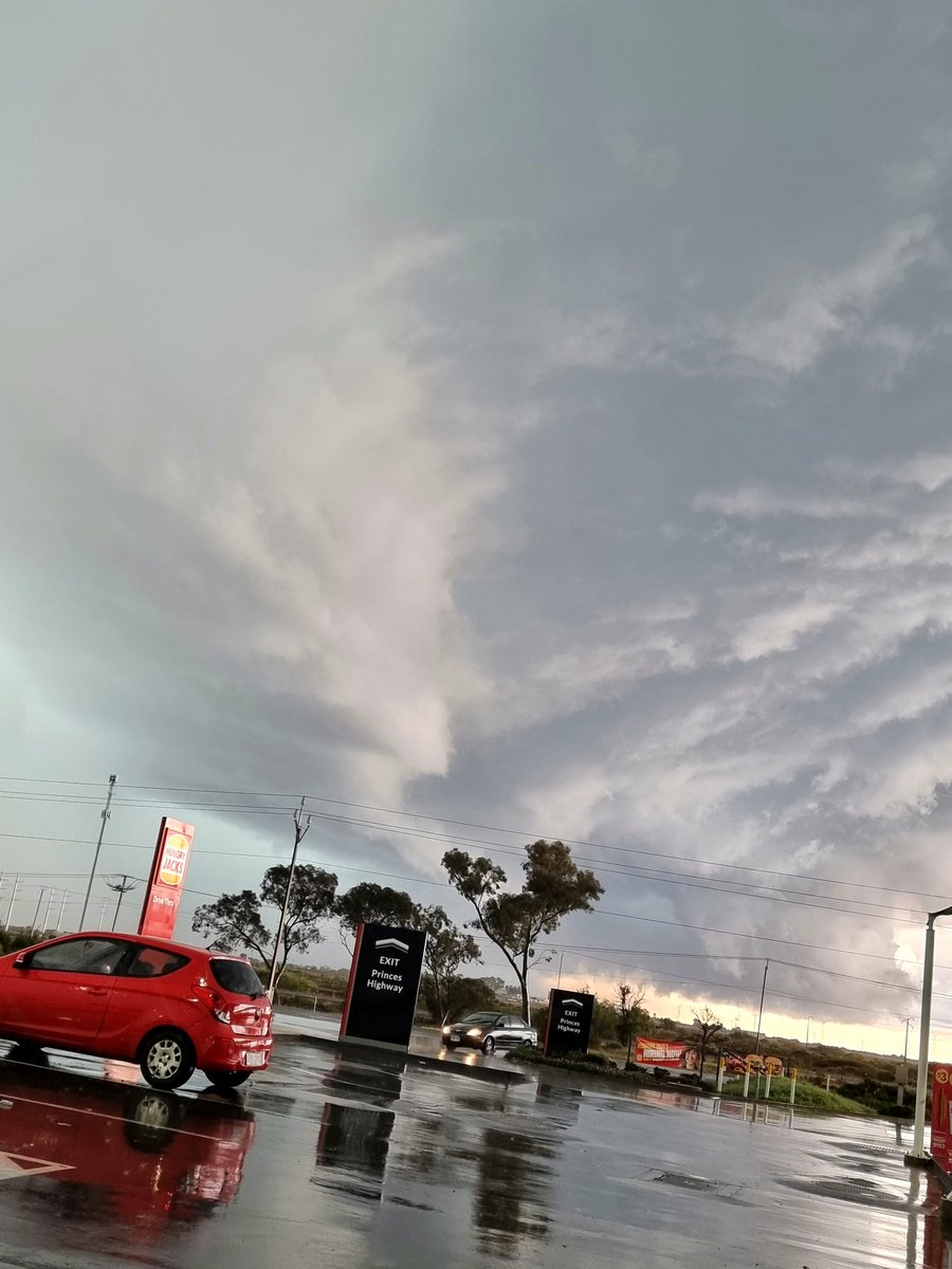 she rolled into #portaugusta in just a couple of minutes