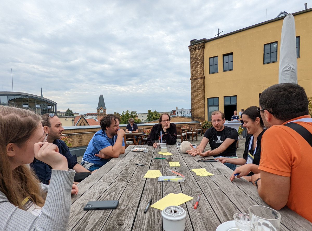 Lean Rooftop Conference Coffee @AmA_conf @Wparad @CorinnaCodes @AuthressHQ #amaberlin