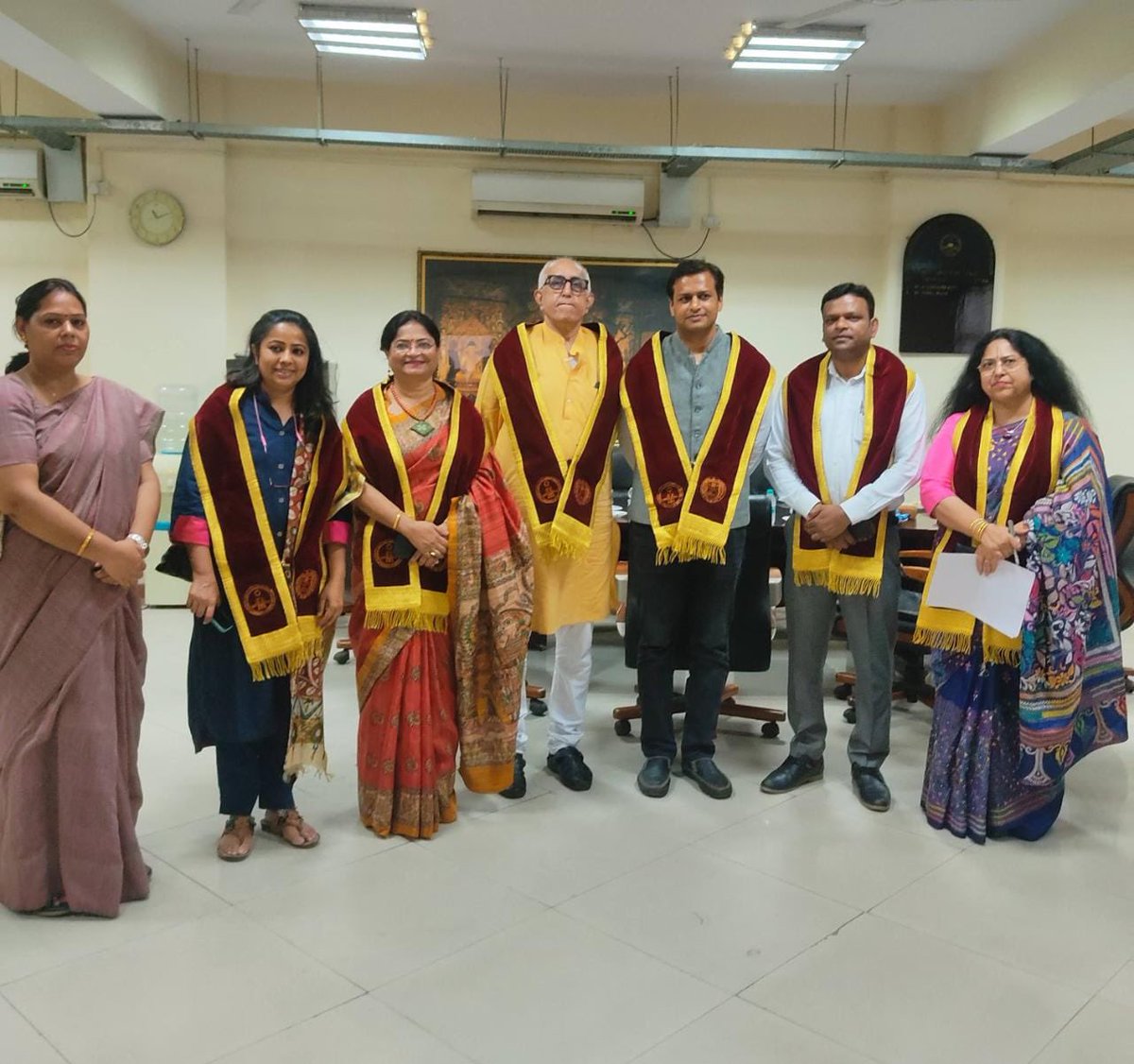 SrcaswD's tweet photo. The #ConvocationSRCASW & #RajguruDayCelebration held yesterday at @SrcaswD was an overwhelming event.
It celebrated the success of students & paid heartwarming tribute to Shaheed Rajguru's sacrifice.
@Jasmine441
@Sanjeev_aap
@DrPayalmago
@ilasrivastava17
@RavinderDhingan https://t.co/A3KyYXKISo