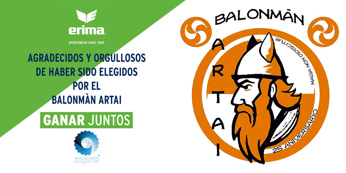 Bienvenido Balonmán Artai ! 

#fyp #fypシ #erima #mpro_sports #artai #balonmàn #balonmano #asobal #pontevedra #galicia