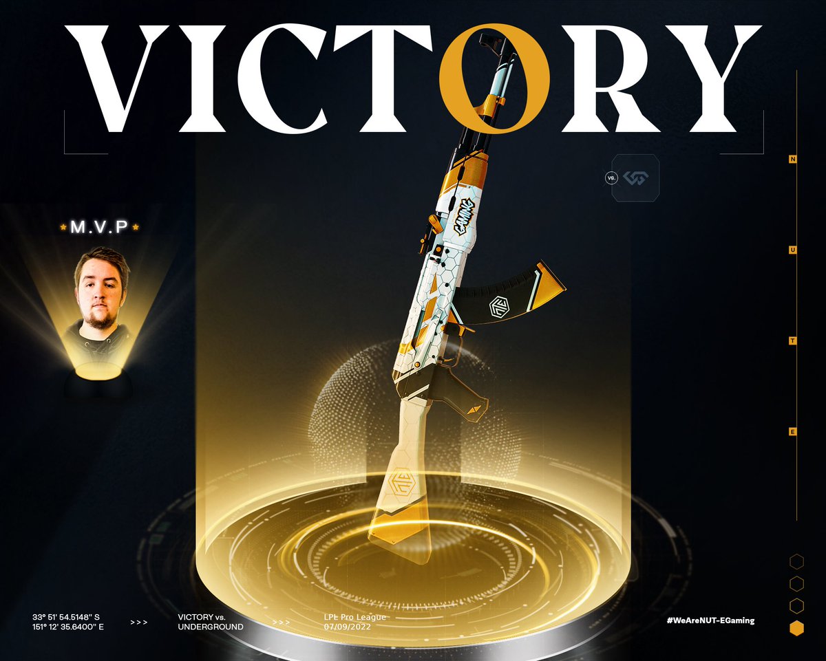 What a series! We win 2-1!!

GGs to <a href="/UG_ESC/">Underground Esports Club</a> 🧡

Congrats to our lads for progressing to stage 2, proud of all of them! #WeAreNutEGaming