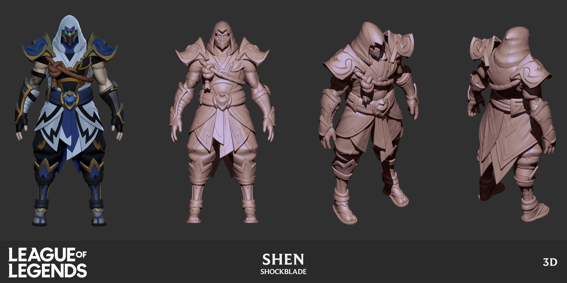 Spideraxe on X: Ao Shin Variants Concept Art by Shylock Ma    / X