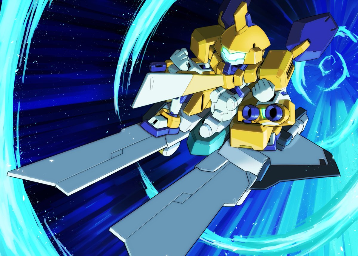 「メダロット・ナビ21周年おめでとうー!ナビ機体は結構描いてるよ 」|ひねはつじのイラスト