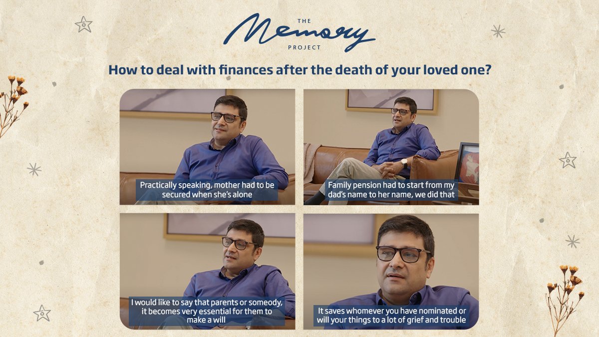 HDFCLIFE's tweet image. Life insurance is crucial to keep your family secure and safe from the unexpected future. While we mourn their loss, we also need to be practical in terms of taking care of the family members. 
Here’s Rustom with his story, what’s yours?&amp;gt; cutt.ly/aCnHOR8
#TheMemoryProject