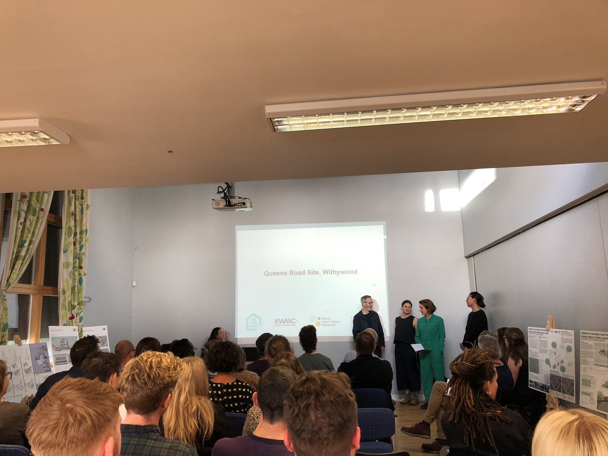 _wongani's tweet photo. Feeling inspired after a great time in Bristol yesterday sharing community-led housing proposals we (@Transitionbyd) created together with @WeCanMakeHomes &amp; @BlackSWNet on two garage sites. Everyone produced amazing work in the showcase event. @Bristol_HF @BristolCouncil @clhwest https://t.co/gaCCfbpz67