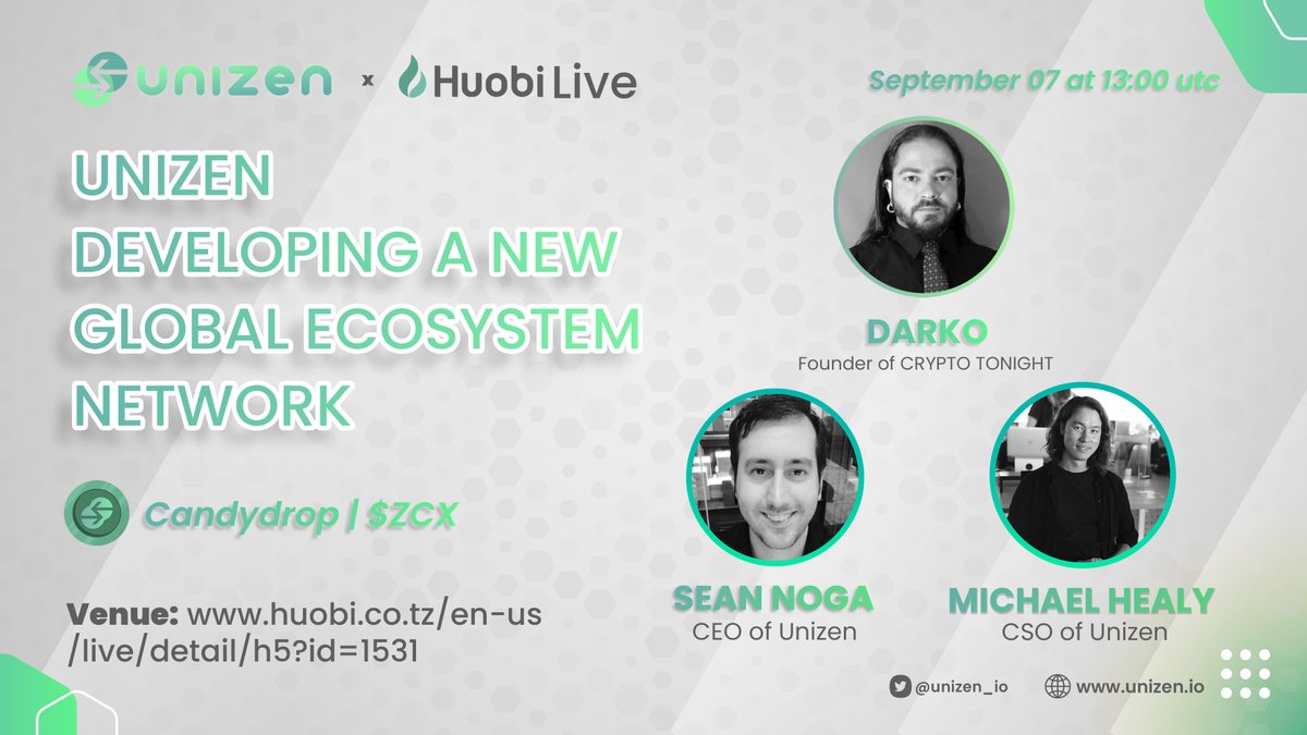 Join our AMA later with <a href="/HuobiGlobal/">火币HTX</a> at 13:00 UTC! 📣

🤝 Our CEO <a href="/seannogazen/">Sean Noga</a> &amp; CSO <a href="/michaelhealyco/">Michael Healy | michael.unit</a> will be answering your questions! 

Host: <a href="/Crypto_Tonight/">Crypto Tonight</a>

Link 👉 huobi.co.tz/en-us/live/det…