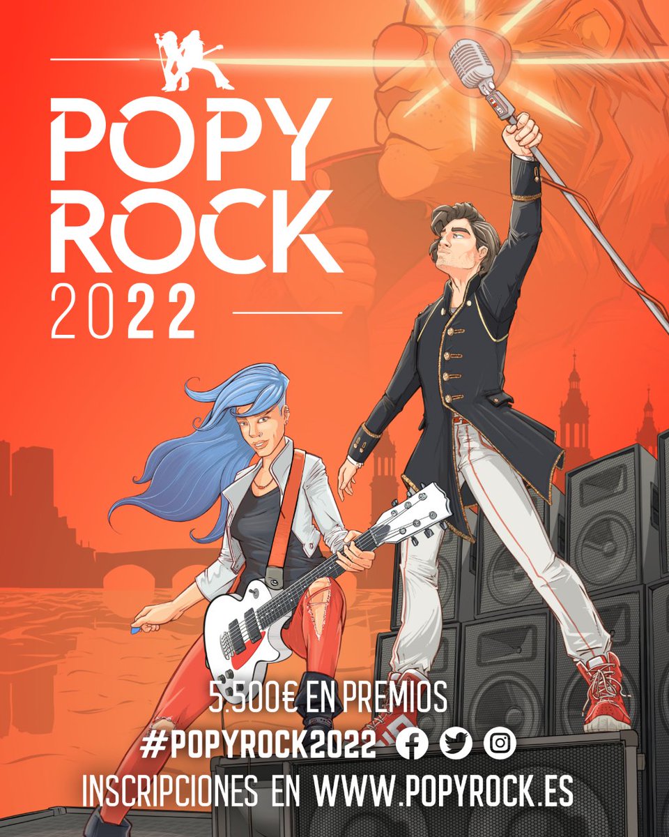 unizar's tweet photo. Si tienes un grupo de #Rock, #Pop, #Indie, #Rap, #Techno, #Heavy, #Metal, #Electrónica, #Punk, #Soul, #Funk, #Reggae, o de cualquier otro estilo puedes optar a los premios #POPYROCK de @JuventudZGZ. ¿te apuntas?
Del 15 de septiembre al 25 de octubre en https://t.co/sDtWnfdBcw https://t.co/mJYQnP8bKd