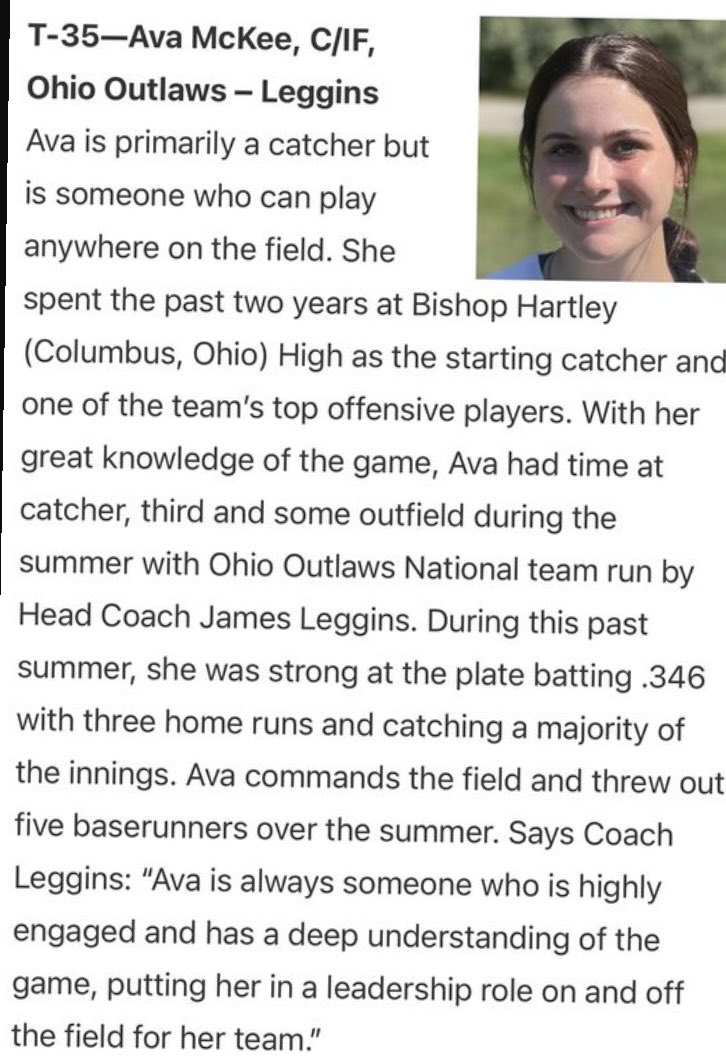 The05Thing's tweet photo. A couple of our @The05Thing ladies @avamckee00 and @autumnboyd2024 drawing some national attention from @ExtraInningSB Thank You @Los_Stuff and @BrenttEads for the recognition!! Great Job Ladies!! 🥎💪🏻☠️
@theohiooutlaws https://t.co/nTHjN3MWL1