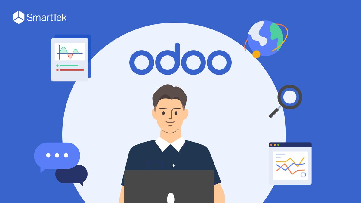 smarttek_llc's tweet photo. Controlling #manufacture is impossible without an #ERP system. Lost bills, forgotten orders, and missed deadlines. How to avoid it? 

Get #Odoo ERP system to integrate all processes into one modern, user-friendly, and affordable solution.  

Read more: https://t.co/pGH9F7KcPg https://t.co/z97xwWIgmT