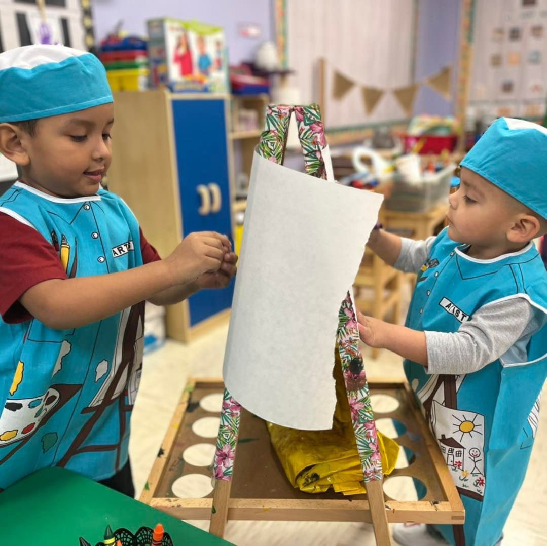 Live in pre-K 3 is sweet! 🍎Our little Bobcats have a lot of fun while working on their motor skills and social skills. 🤩