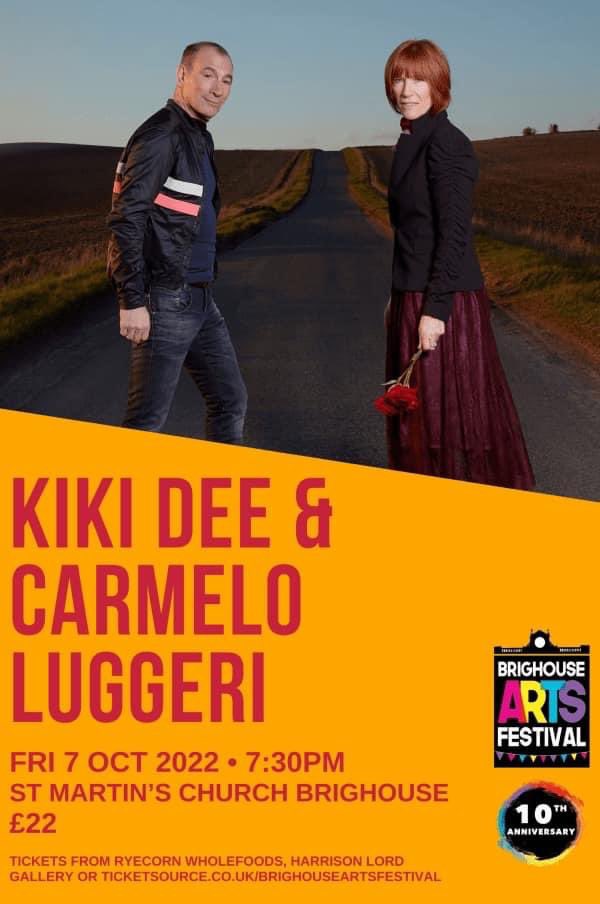 Join #KikiDee &amp; #CarmeloLuggeri on Friday 7th October in #Brighouse

Tickets: ticketsource.co.uk/brighouseartsf…

<a href="/VisitCalderdale/">Visit Calderdale</a> <a href="/VisitBrighouse/">Visit Brighouse</a> <a href="/thekikidee/">Kiki Dee</a>