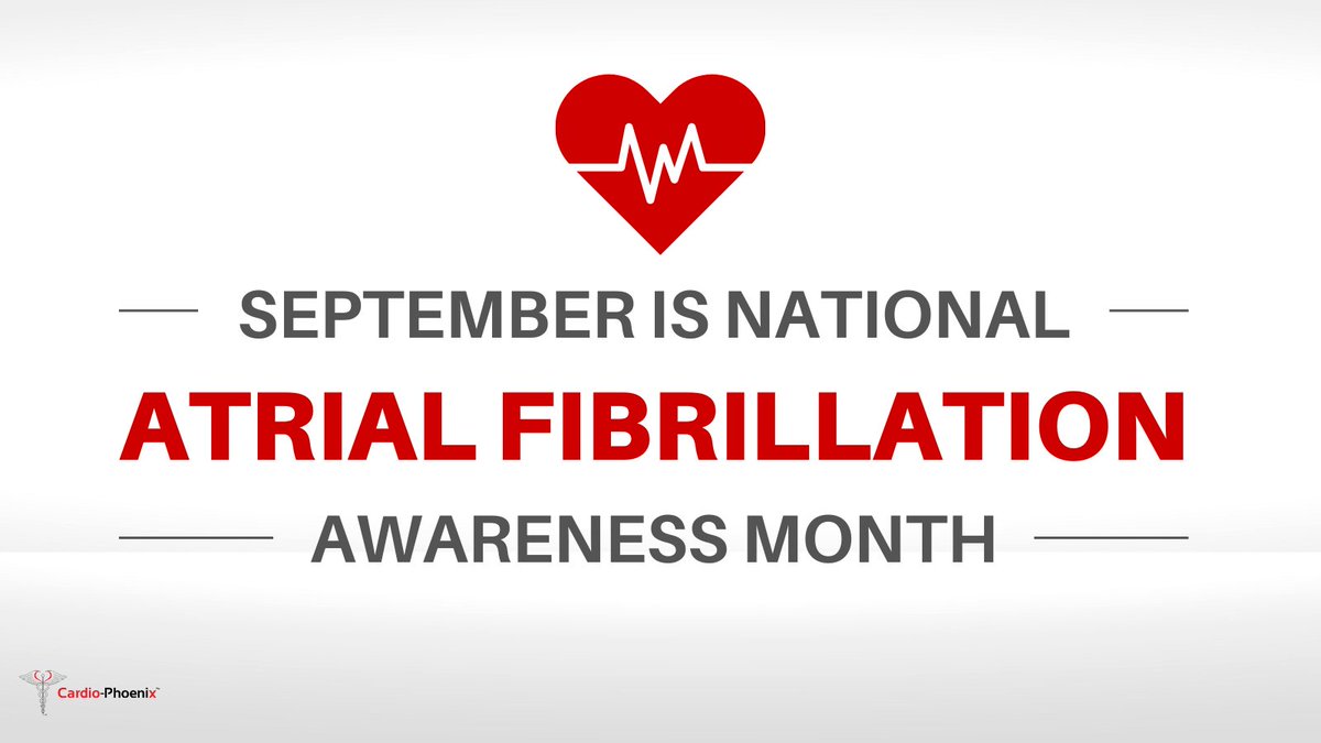 Cardio Phoenix wants to raise awareness of this life-threatening arrhythmia. We focus on helping physicians identify the early onset of CVD such as AFib and help patients become more familiar with the symptoms, and warning signs. #heartdisease #atrialfibrillation
