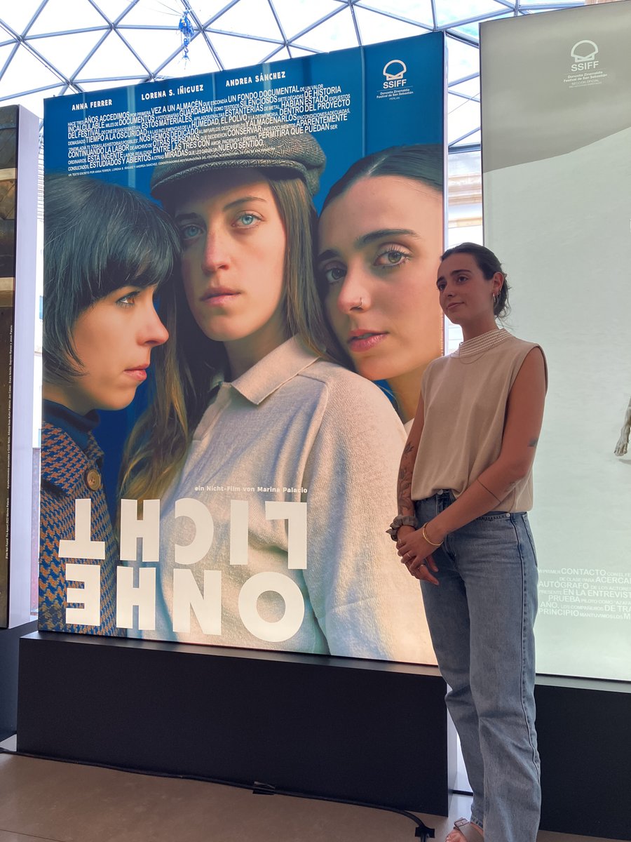 📸Ya se puede visitar en  #Tabakalera el proyecto [Film Not Found_Try Again] de <a href="/marinapbur/">Marina Palacio</a>, homenaje a "cientos de personas que, detrás de los focos, han sido imprescindibles para la buena marcha del Festival" #70SSIFF

➡️tabakalera.eus/es/marina-pala…