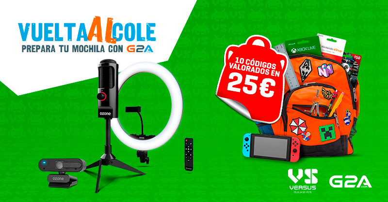 🎁 ¡SORTEAZO! 🎁
🎮 La vuelta a la rutina tiene premio 🎮  

¿Cómo lo puedes conseguir?
🔁 RT a este tuit
⏩ Seguir a <a href="/Versusgamers/">VS Gamers</a> y <a href="/G2A_ES/">G2A en Español</a>
💬 Menciona a ese amigo que aguanta todos tus "tengo sueño, hambre..."

📅 Hasta el 11/09
🍀 ¡Suerte a todos!🍀

*Solo válido para España