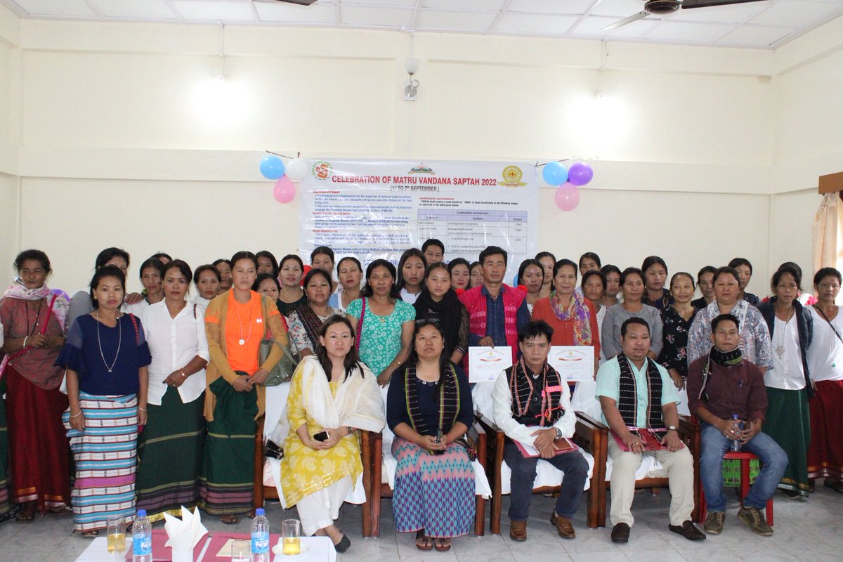 diproanjaw's tweet photo. #Matru Vandana Saptah celebrated @Hawai by Dept.of WCD Anjaw District
@MyGovArunachal @WcdArunachal @ArunachalDIPR @dasanglu https://t.co/CQ9436MOlU