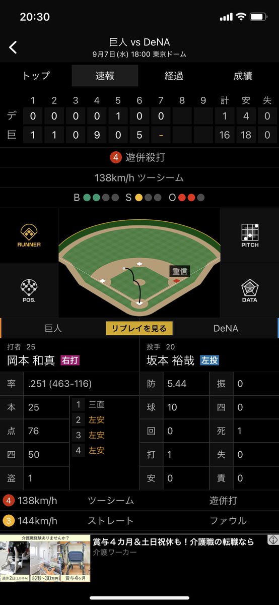 terabay045's tweet photo. 読売ファンの利用者がベイ弱いからなー。って言ってきたから「2位だし！昨日勝ったし！今日だって……は！！？？」
「そろそろ寝てください…。」 https://t.co/8xdFPRVcqD