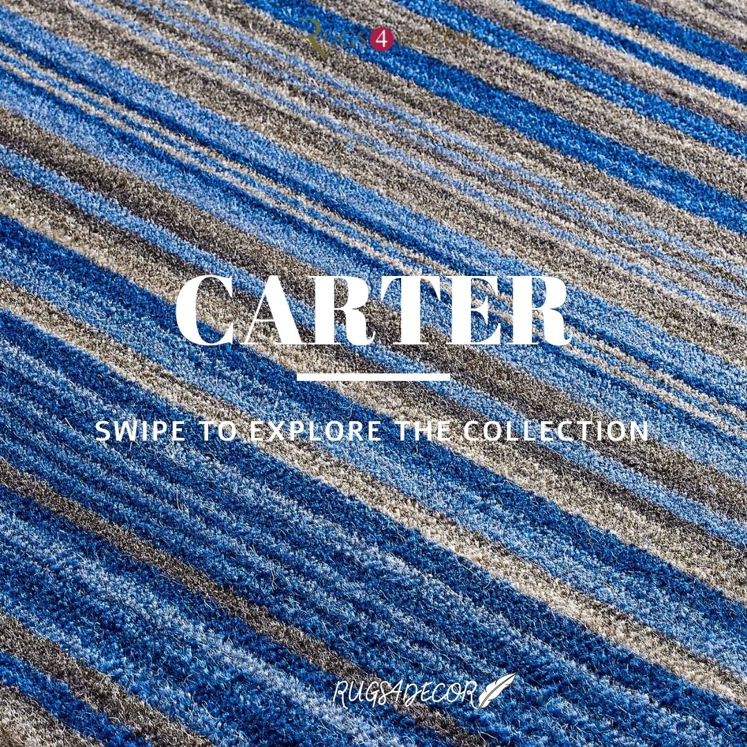 Rugs4Decor's tweet photo. Modern inspirations with a soft blend of colours, the Carter Collection makes a high-fashion tonal statement. 

Get Here - https://t.co/jXekTBOa0v 

#carterrugs #rugscollection #RugsUK #homedecor #woolrugs #orientalweavers
#Rugs4Decor. https://t.co/7pYUxKk9Pr