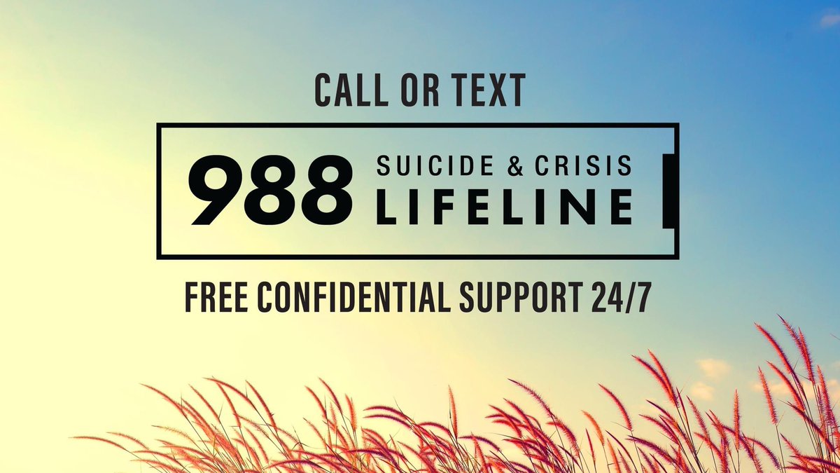 WKUPBS's tweet photo. If you are thinking of suicide or are in emotional crisis, please call or text 988, or chat with 988 Suicide &amp; Crisis Lifeline for free, confidential support 24/7.

#NationalSuicidePreventionMonth #suicideprevention #NationalSuicidePreventionWeek https://t.co/fwQnh56r2w