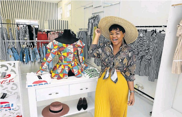 SAfmRadio's tweet photo. #CraftedInSA : Hombakazi Vintage Cabin - Fashion inspired by past trends. @Sechaba_G speaks to the founder - @MbukwasheZ on #SAfmLivingRedefined https://t.co/V5fHLogE64