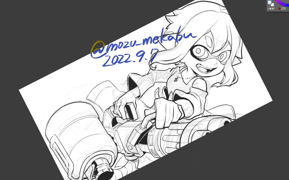 スプラ3たのしみだねの絵 