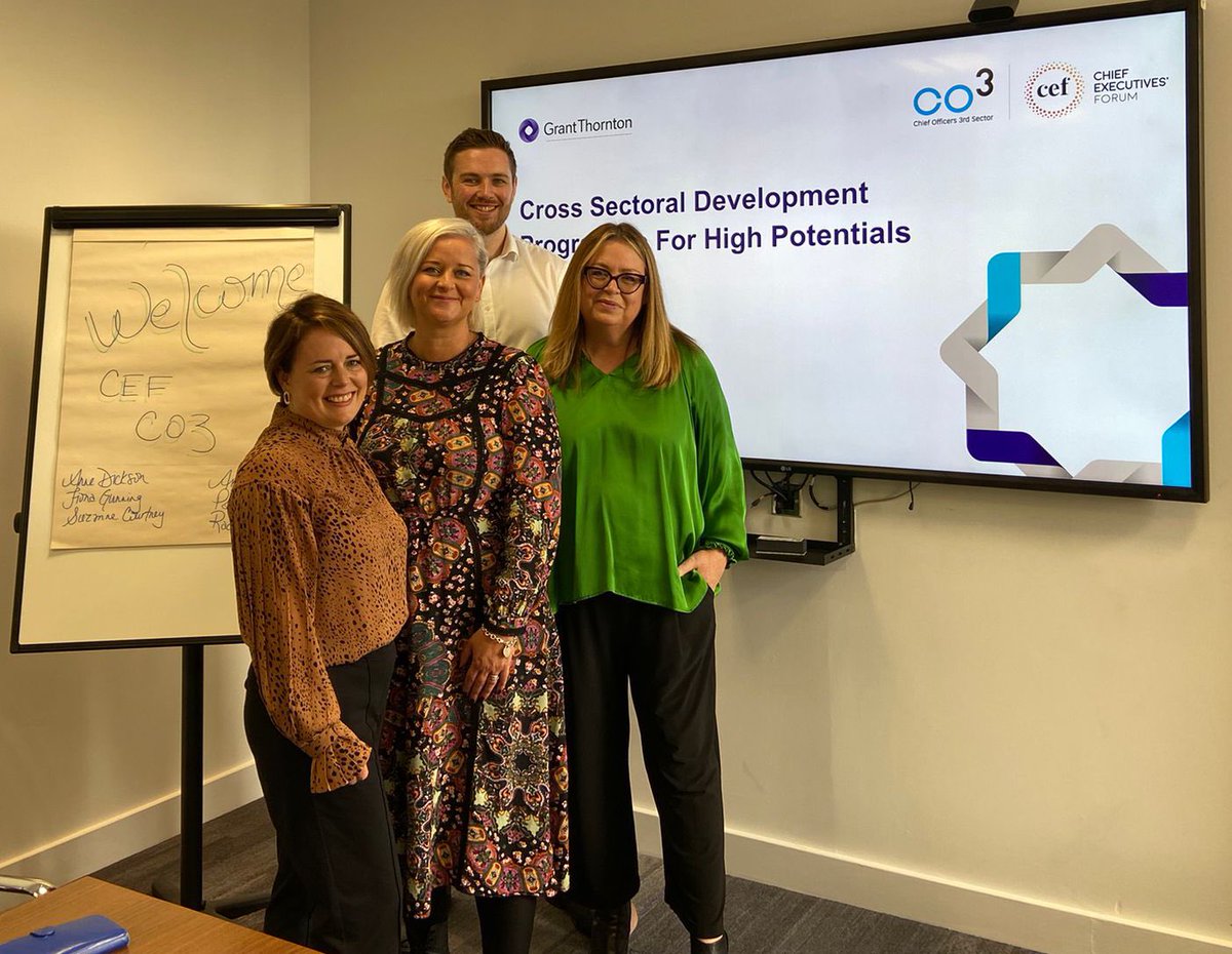 Delighted to bring together leaders in Public &amp; Third Sector for our High Potentials Leadership Programme. Looking forward to the next 4 months and getting to know these leaders <a href="/AnneBelfast/">Anne Dickson</a> <a href="/CO3updates/">CO3</a> <a href="/chiefexecforum/">ChiefExecutivesForum</a>