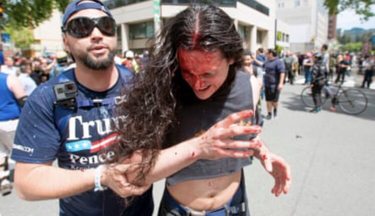 billysandytodd's tweet photo. .@TheDemocrats beat up Trump supporters for years.
Democrats are in fact the fascists. https://t.co/Gc0ilWawqf