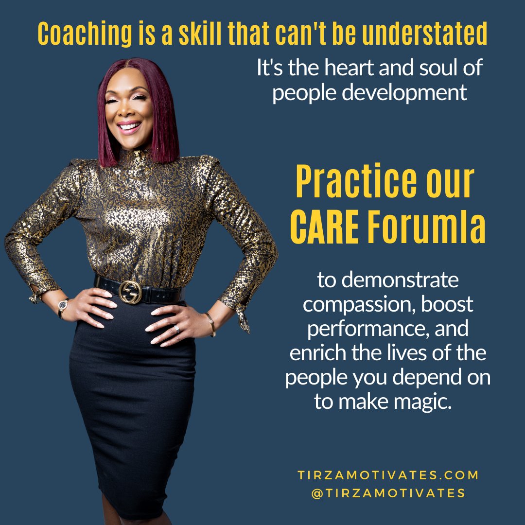 TirzaMotivates's tweet photo. Pt. 1 

Supervision can make teams feel micromanaged, less than capable, and frustrated. 

It's a valuable skill, but if it's not balanced with CARE, it can get in the way of what your team needs! 

Learn how CARE can help you be a better boss 👇

https://t.co/cwI4dyH6db https://t.co/k9OFJoeQmX