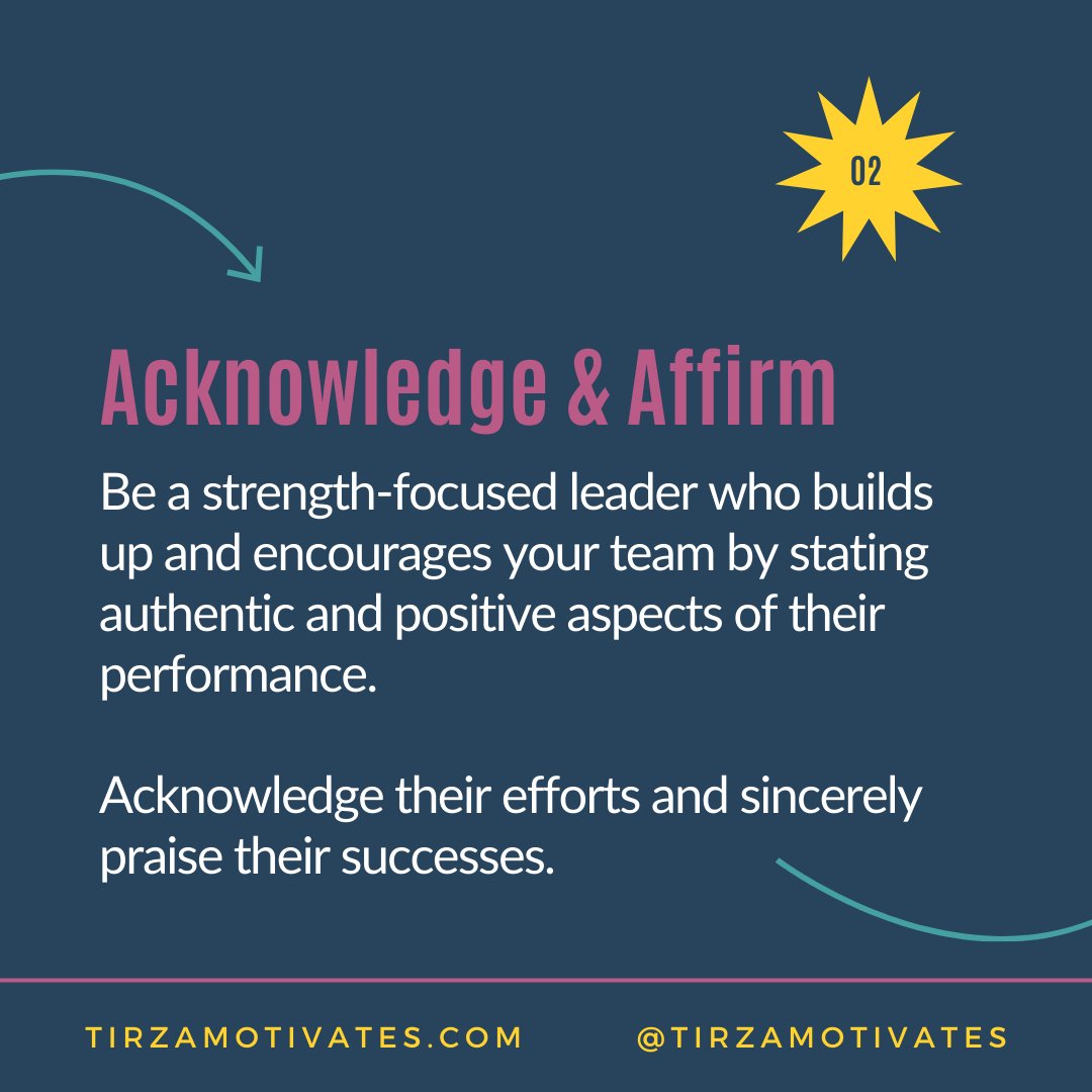 TirzaMotivates's tweet photo. Pt. 1 

Supervision can make teams feel micromanaged, less than capable, and frustrated. 

It's a valuable skill, but if it's not balanced with CARE, it can get in the way of what your team needs! 

Learn how CARE can help you be a better boss 👇

https://t.co/cwI4dyH6db https://t.co/k9OFJoeQmX