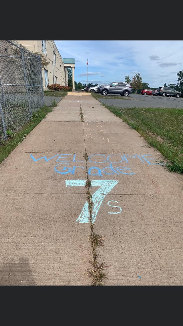 MRHSMustangs's tweet photo. Beautiful first day of school in the Musquodoboit Valley!   Our students did a fantastic job with our welcome messages! @MRHSMustangs @HRCE_NS https://t.co/Sq57OhoTKb