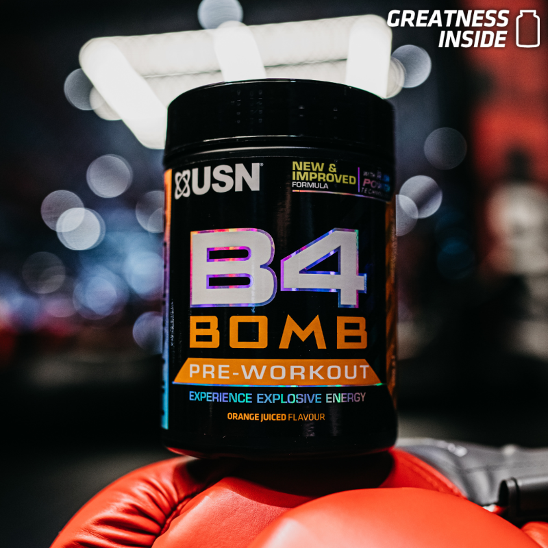 Experience explosive energy and increased focus during your workout with B4 Bomb 🔥